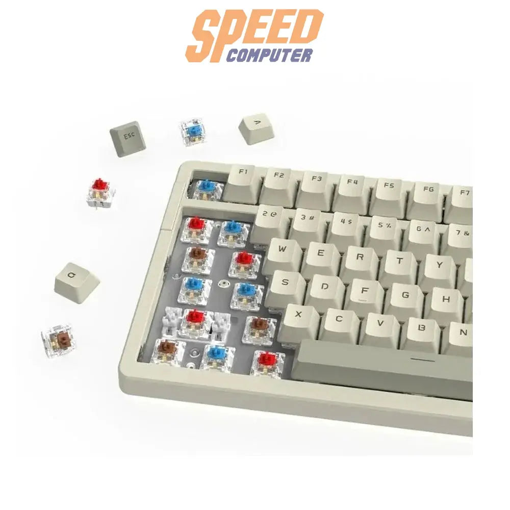 คีย์บอร์ด Ajazz AK992 AK992RETROTH - WIREDLED - R Retro Classic - SpeedCom