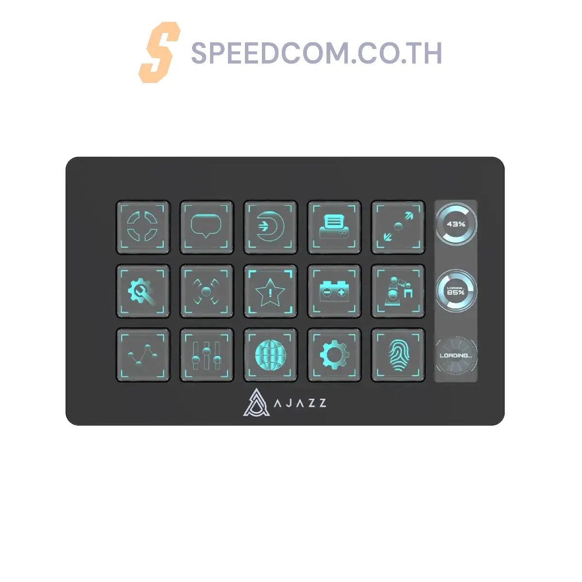 แผงแป้นพิเศษ Ajazz AKP153 Desk Controller - SpeedCom