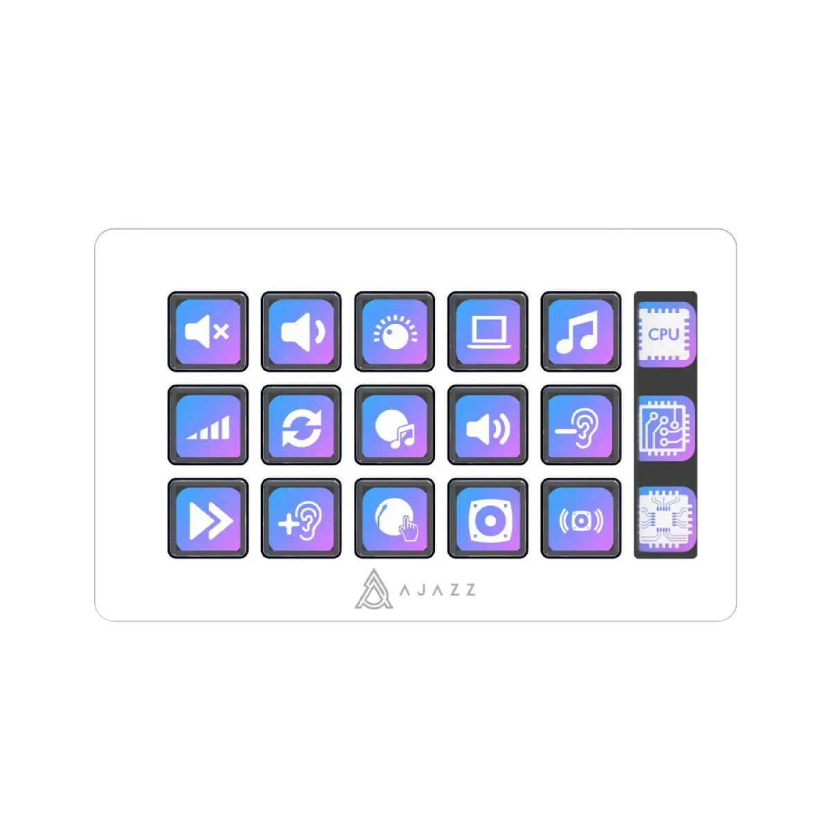 แผงแป้นพิเศษ Ajazz AKP153 Desk Controller - SpeedCom