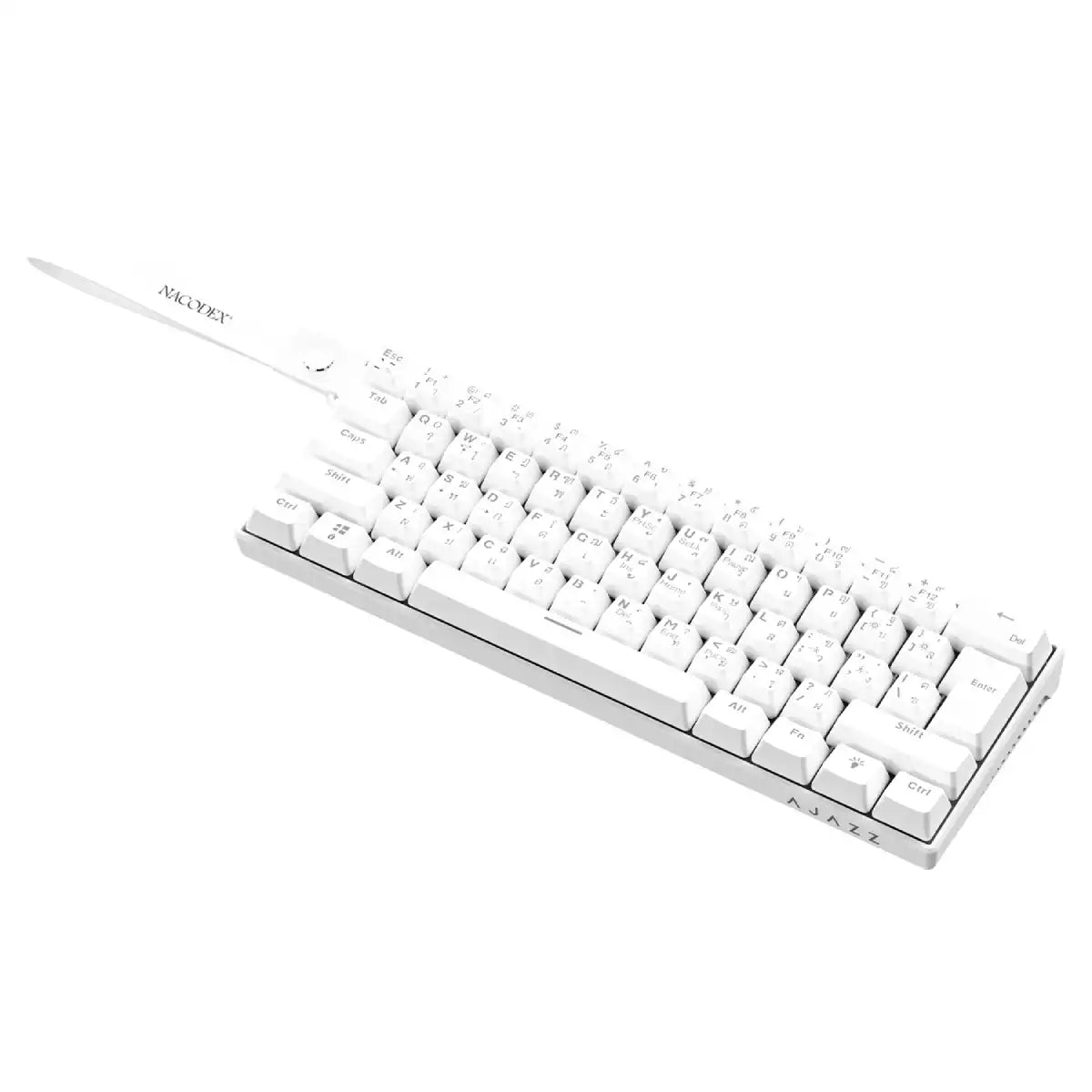 คีย์บอร์ด Ajazz NK61 Wired RGB 61 Key Gaming Red Switch