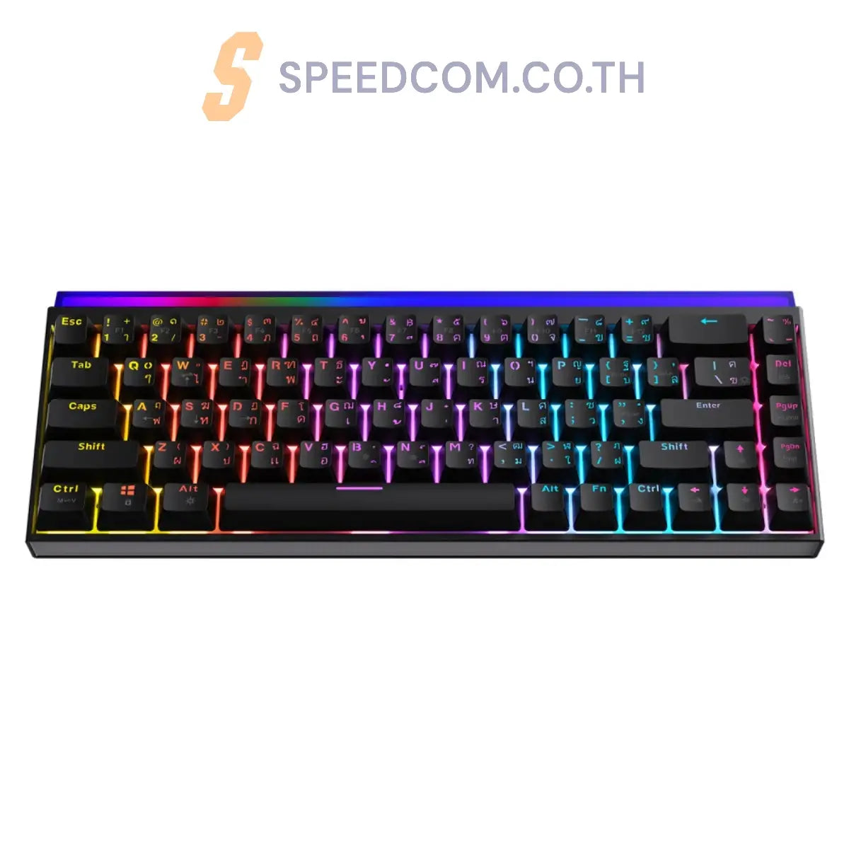 คีย์บอร์ด Ajazz NK68 Gaming Keyboard Wired Red Switch