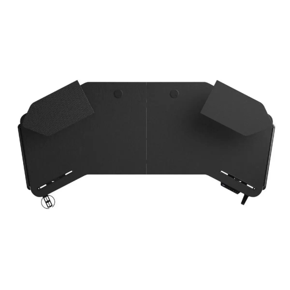โต๊ะเกมมิ่ง Anda Seat Shadow Warrior AD-D-DD1-1600L-02-B สีดำ - SpeedCom