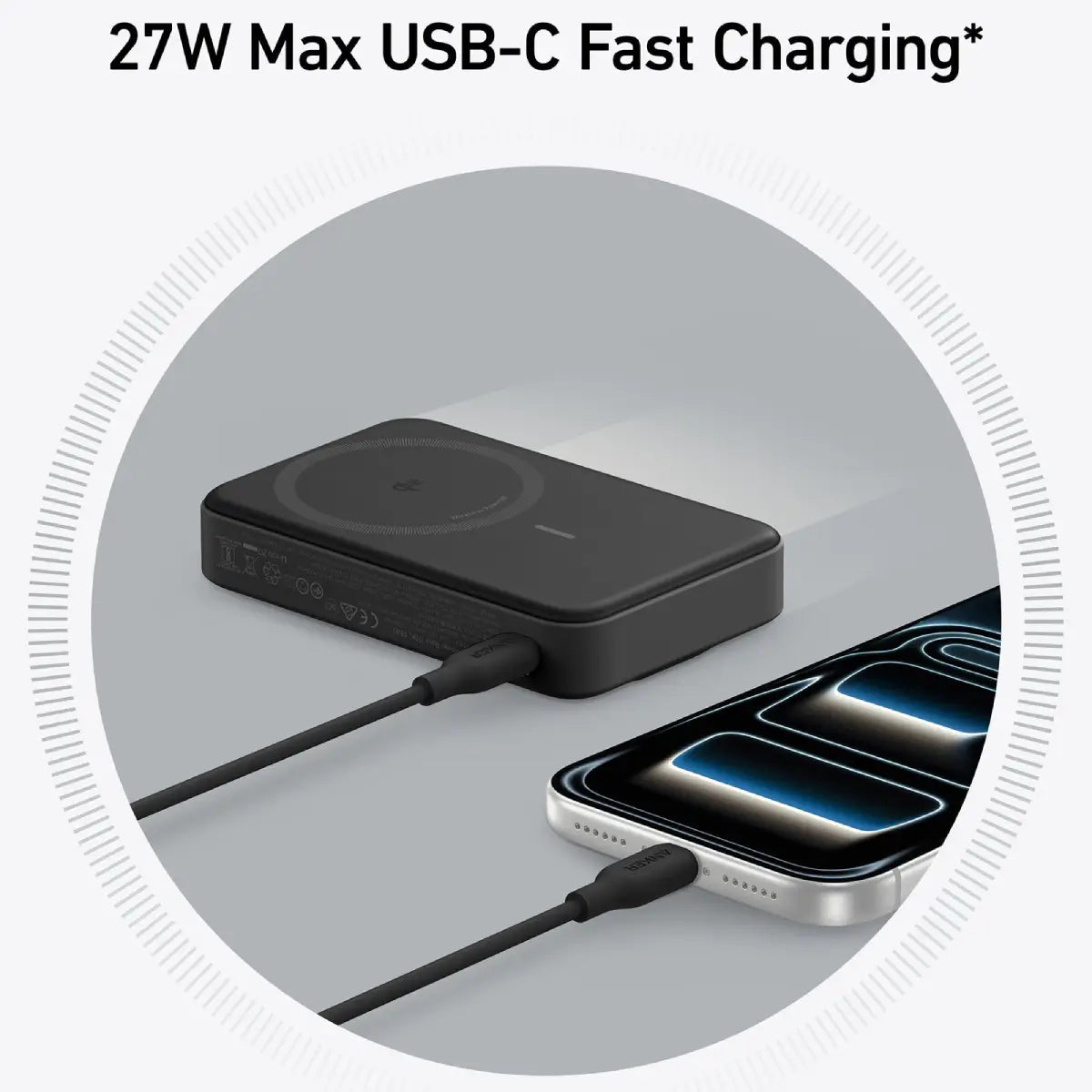 แบตเตอรี่สำรอง Anker MagGo Power Bank Magnetic Wireless - SpeedCom