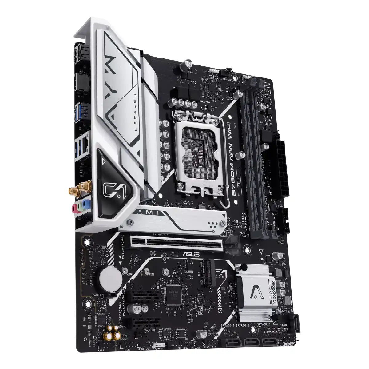 เมนบอร์ด Asus B760M-AYW WIFI DDR5 LGA1700 Micro ATX