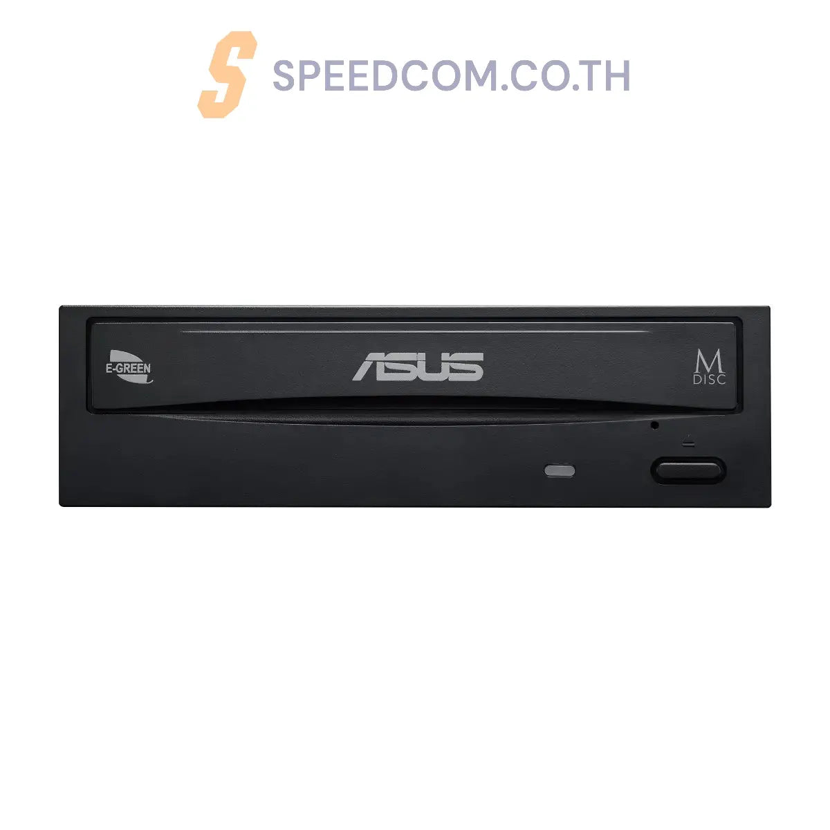 เครื่องอ่านเขียนดีวีดี Asus DRW-24B1ST Green DVD Writer 24X สีดำ - SpeedCom