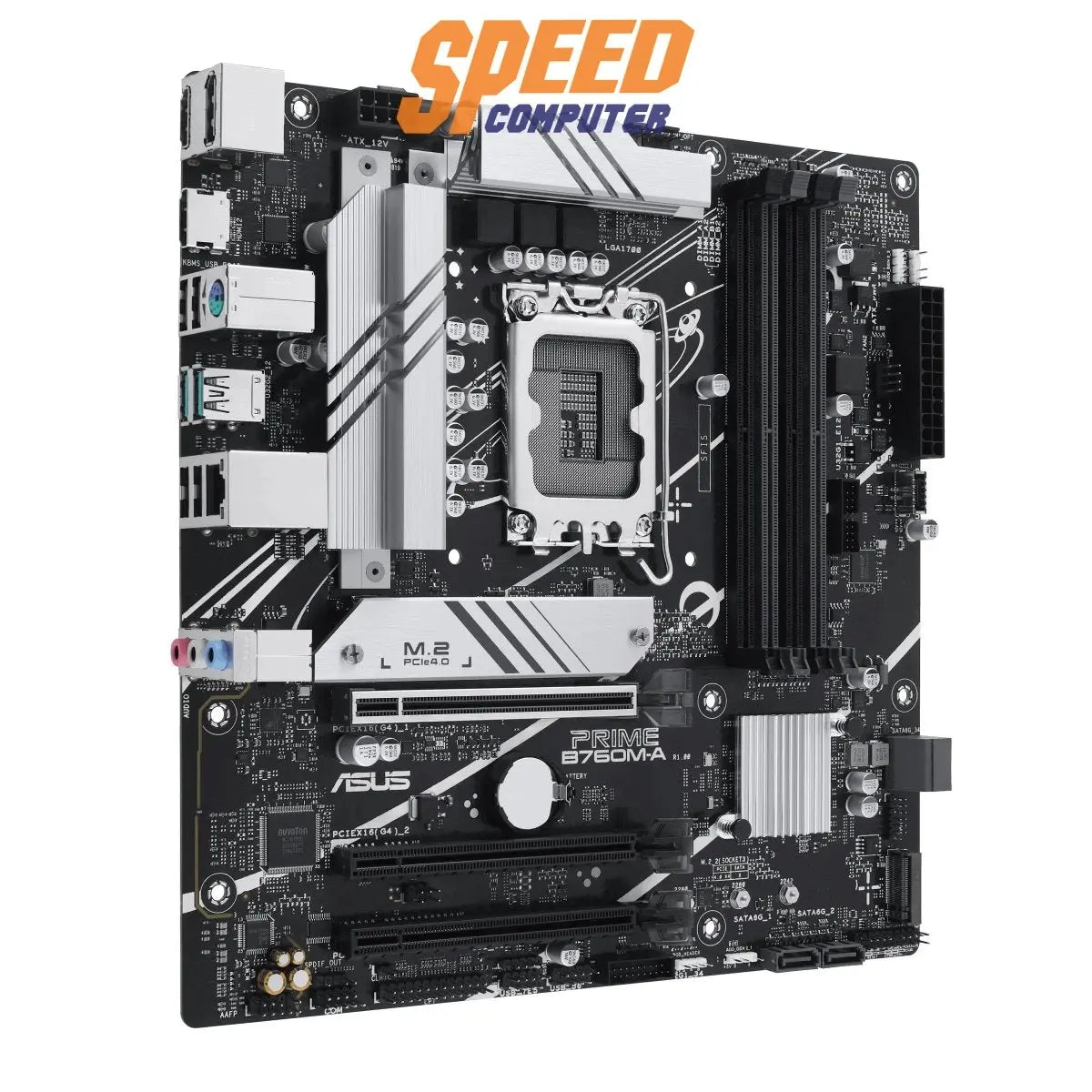 เมนบอร์ด Asus PRIME B760M - A DDR5 LGA1700 Micro ATX - SpeedCom