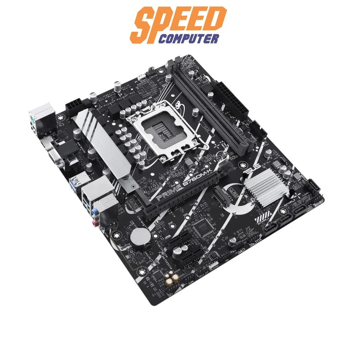 เมนบอร์ด Asus PRIME B760M - K DDR5 LGA1700 Micro ATX - SpeedCom