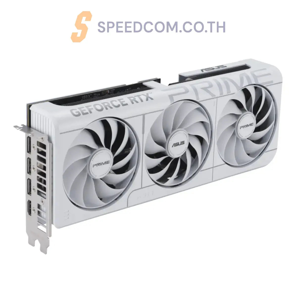 การ์ดจอ Asus PRIME GeForce RTX 5070 12GB GDDR7 White OC Edition - SpeedCom