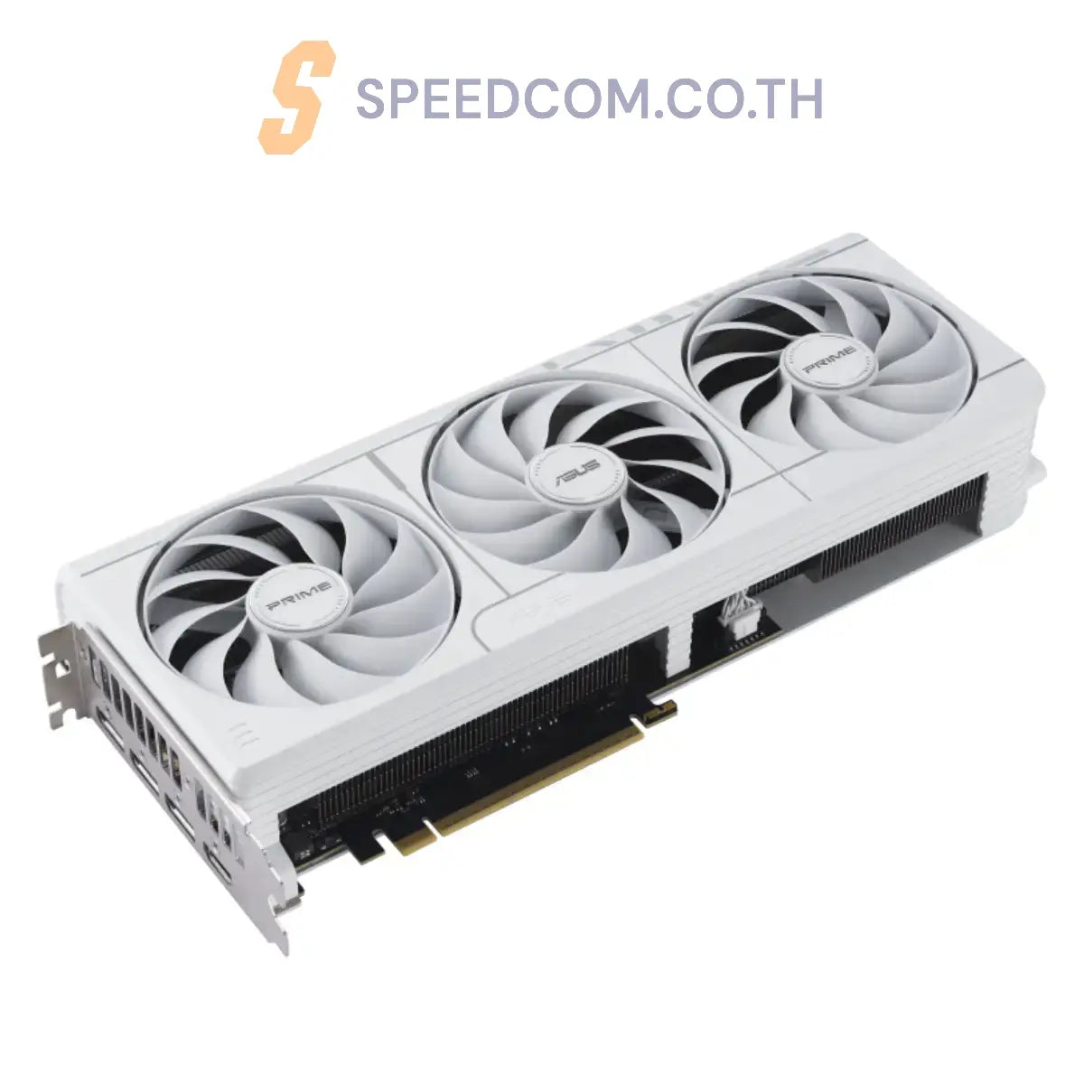 การ์ดจอ Asus PRIME GeForce RTX 5070 12GB GDDR7 White OC Edition - SpeedCom