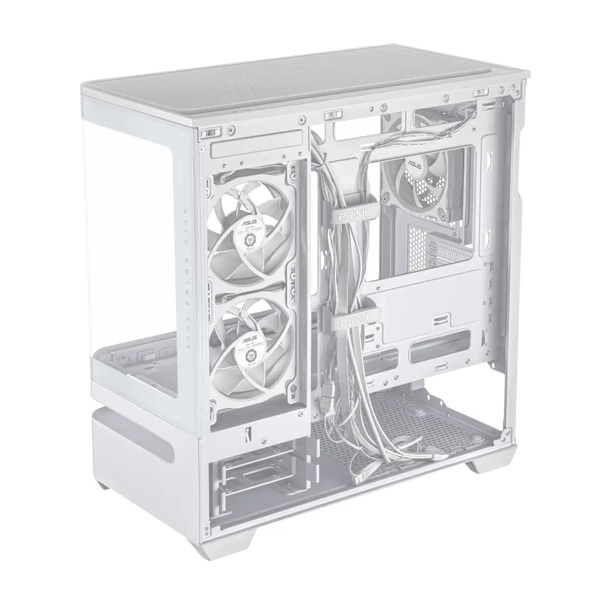 เคส Asus Prime AP202 ARGB curved glass panel mATX