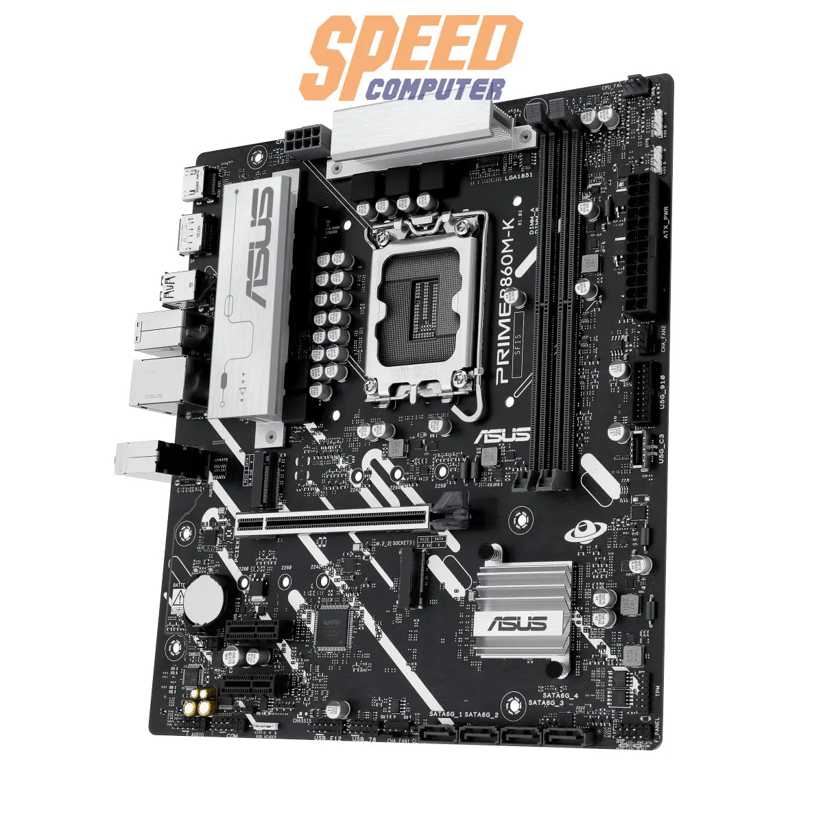 เมนบอร์ด Asus Prime B860M-K-CSM DDR5 LGA 1851 สีดำ - SpeedCom