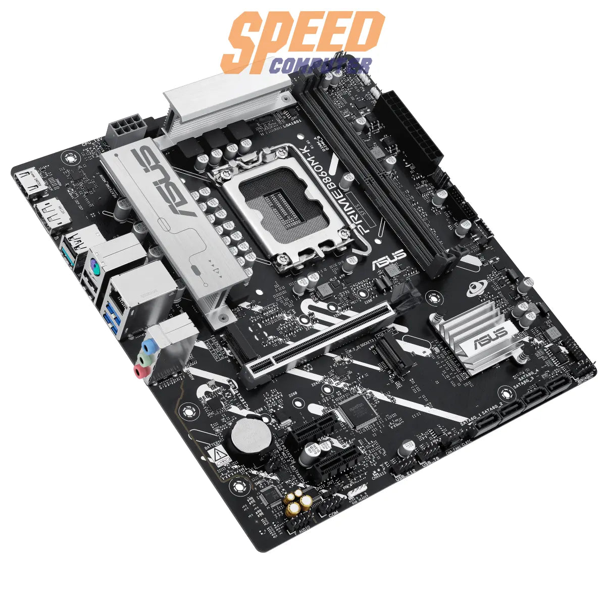 เมนบอร์ด Asus Prime B860M-K-CSM DDR5 LGA 1851 สีดำ - SpeedCom