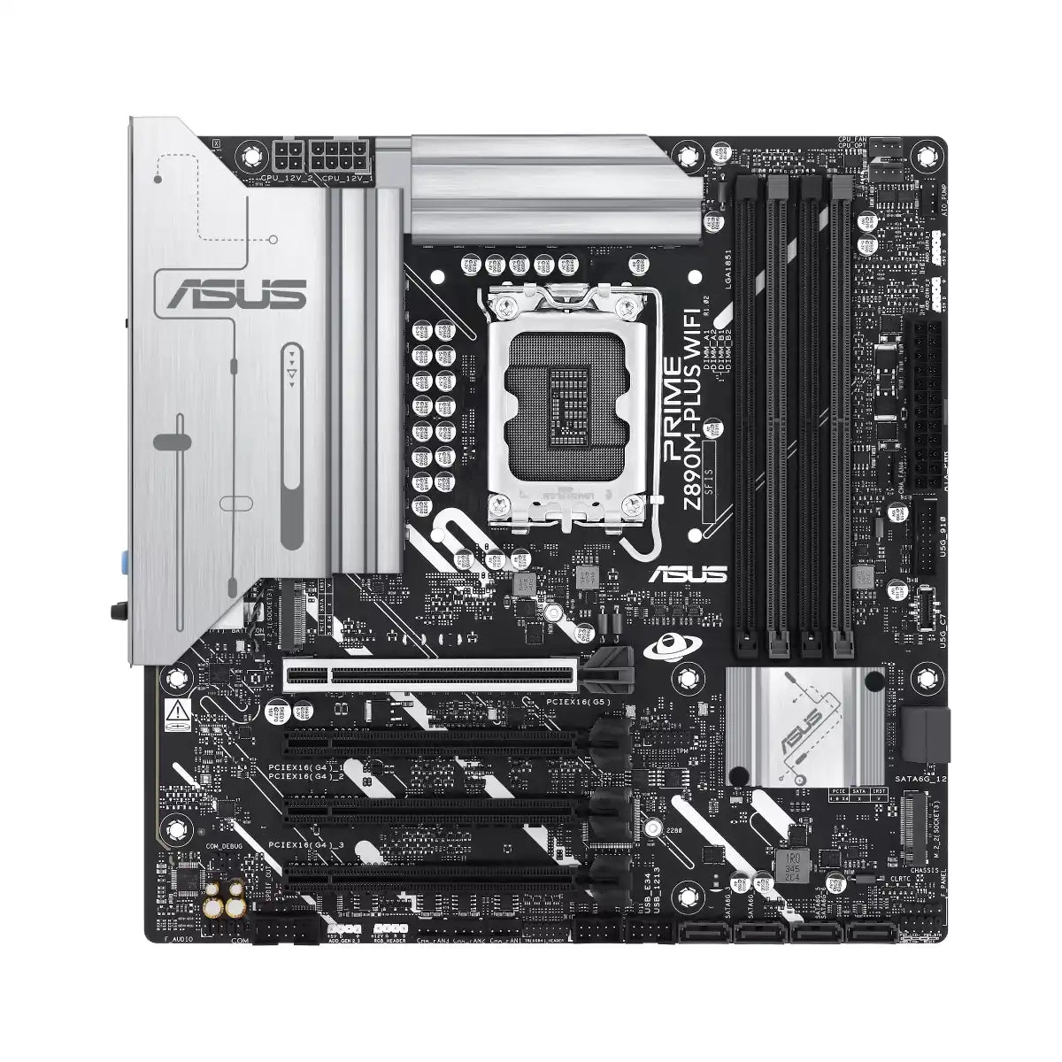เมนบอร์ด Asus Prime Z890M PLUS WIFI CSM DDR5 LGA 1851 Micro ATX