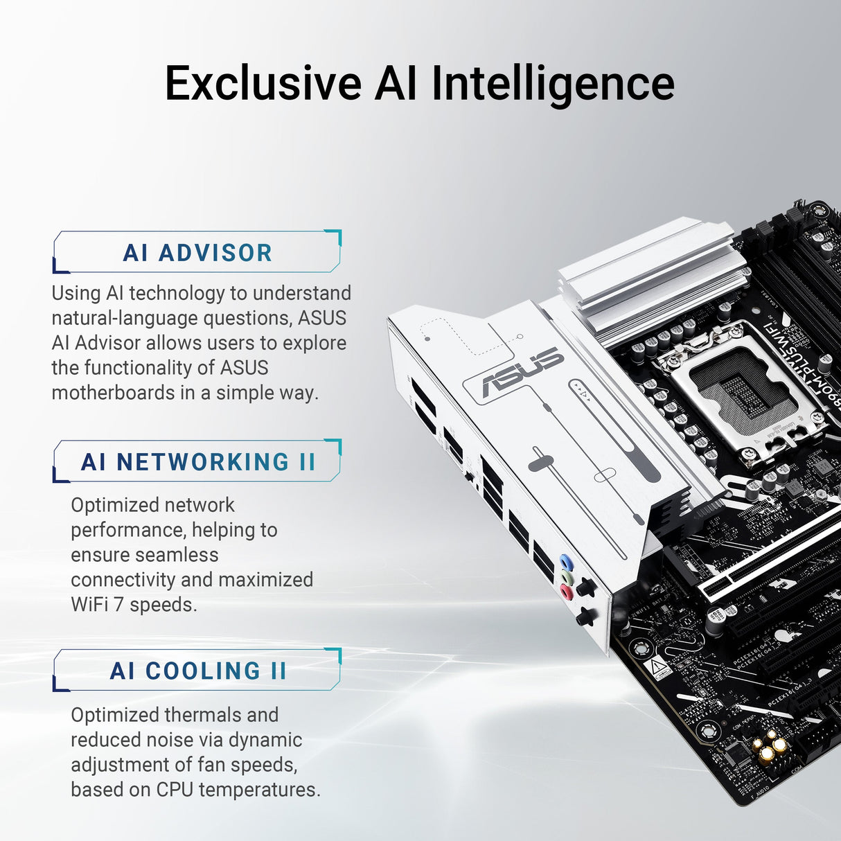 เมนบอร์ด Asus Prime Z890M PLUS WIFI CSM DDR5 LGA 1851 Micro ATXSpeedCom