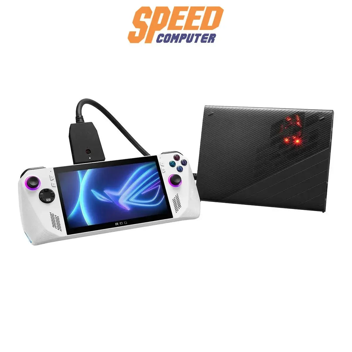 เครื่องเล่นเกมพกพา Asus ROG Ally RC71L - NH001W Ryzen Z1 Extreme สีขาว (White) - SpeedCom