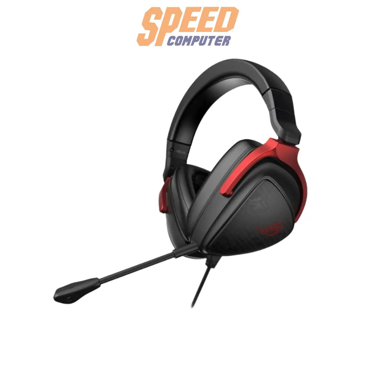 หูฟัง Asus ROG Delta S Core สีดำแดง - SpeedCom