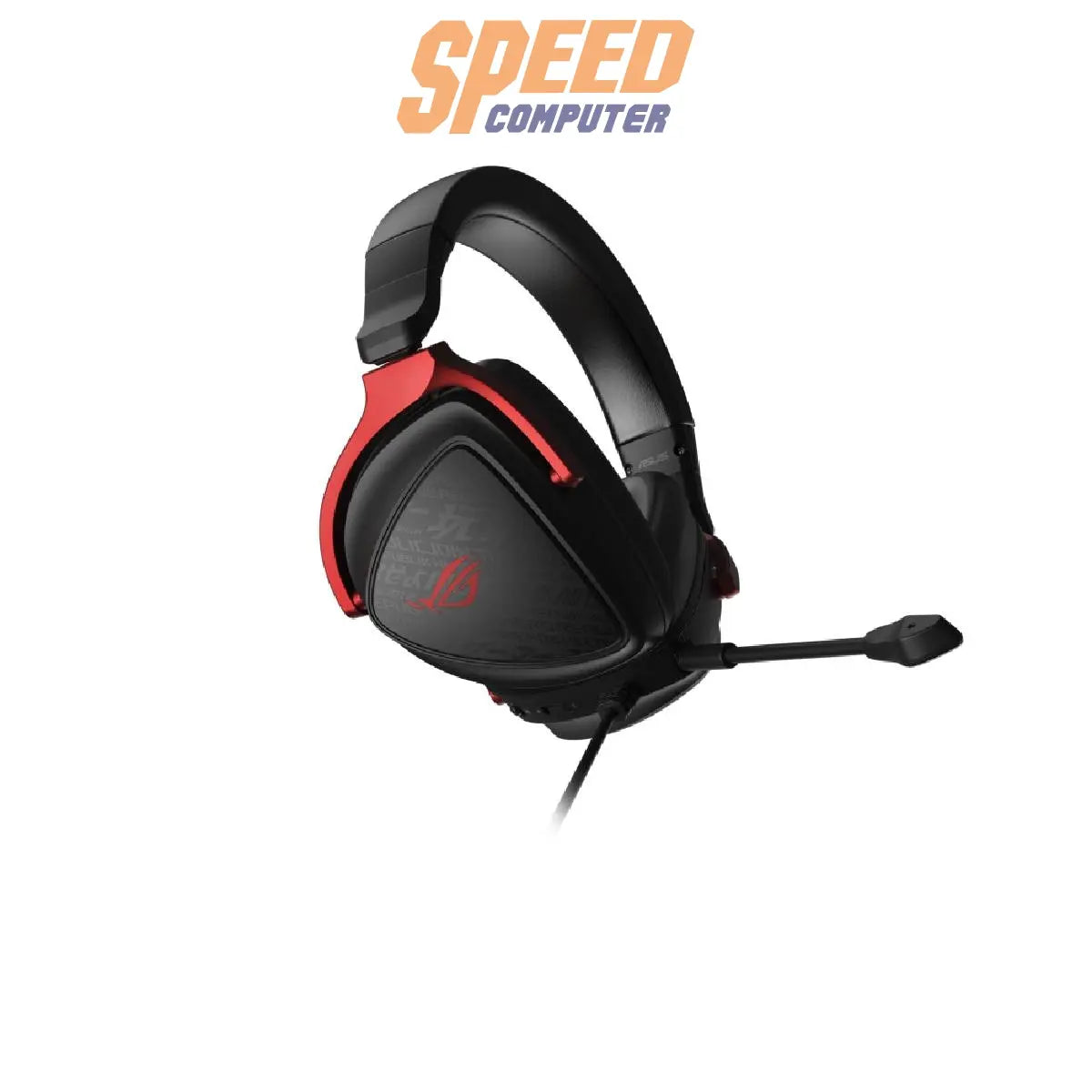 หูฟัง Asus ROG Delta S Core สีดำแดง - SpeedCom