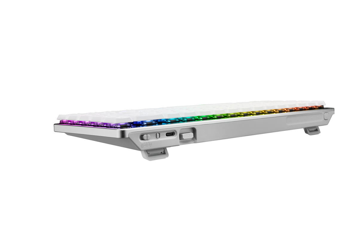 คีย์บอร์ด Asus ROG Falchion RX Low Profile Thai-ENG สีขาวSpeedCom