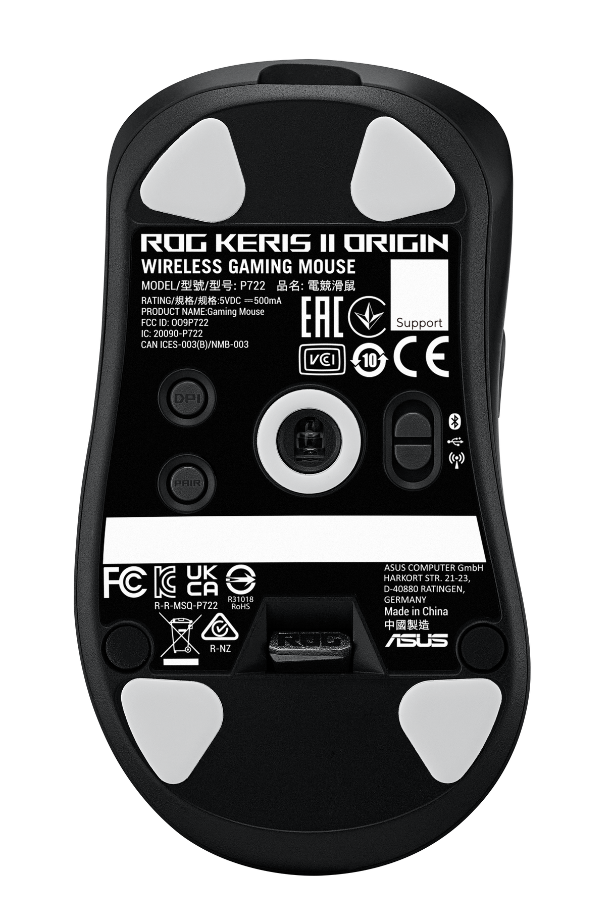 เมาส์เกมมิ่ง Asus ROG Keris II OriginSpeedCom