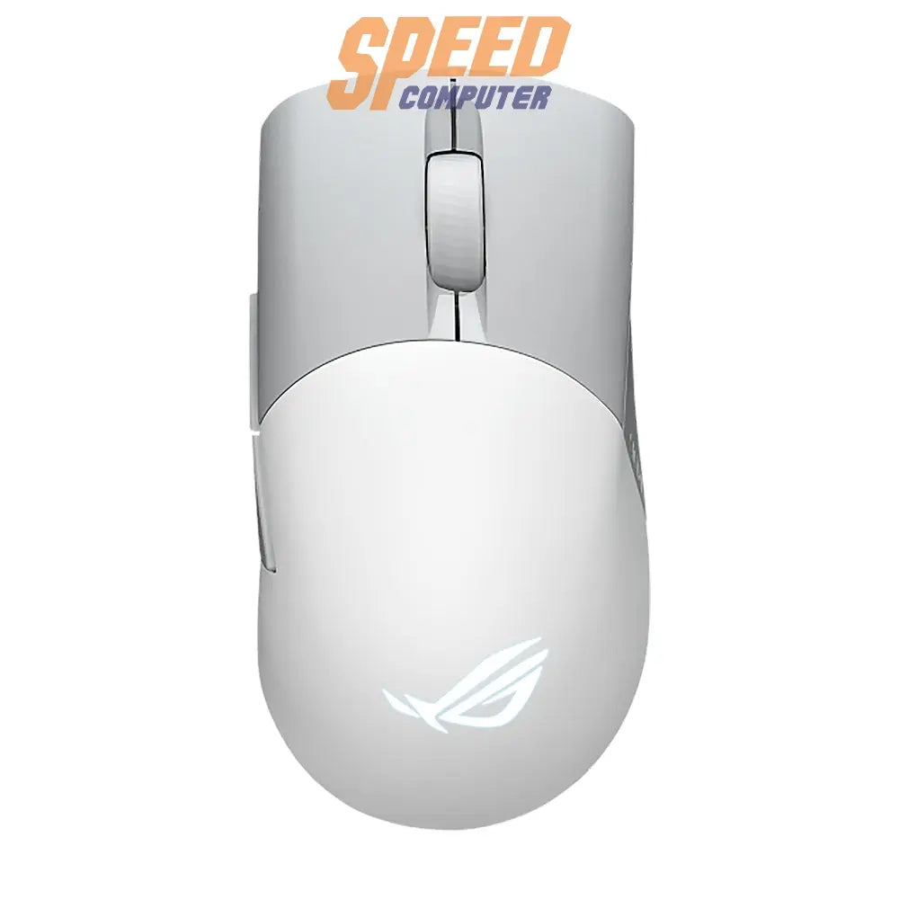 เมาส์ Asus ROG Keris Wireless Aimpoint สีขาว - SpeedCom