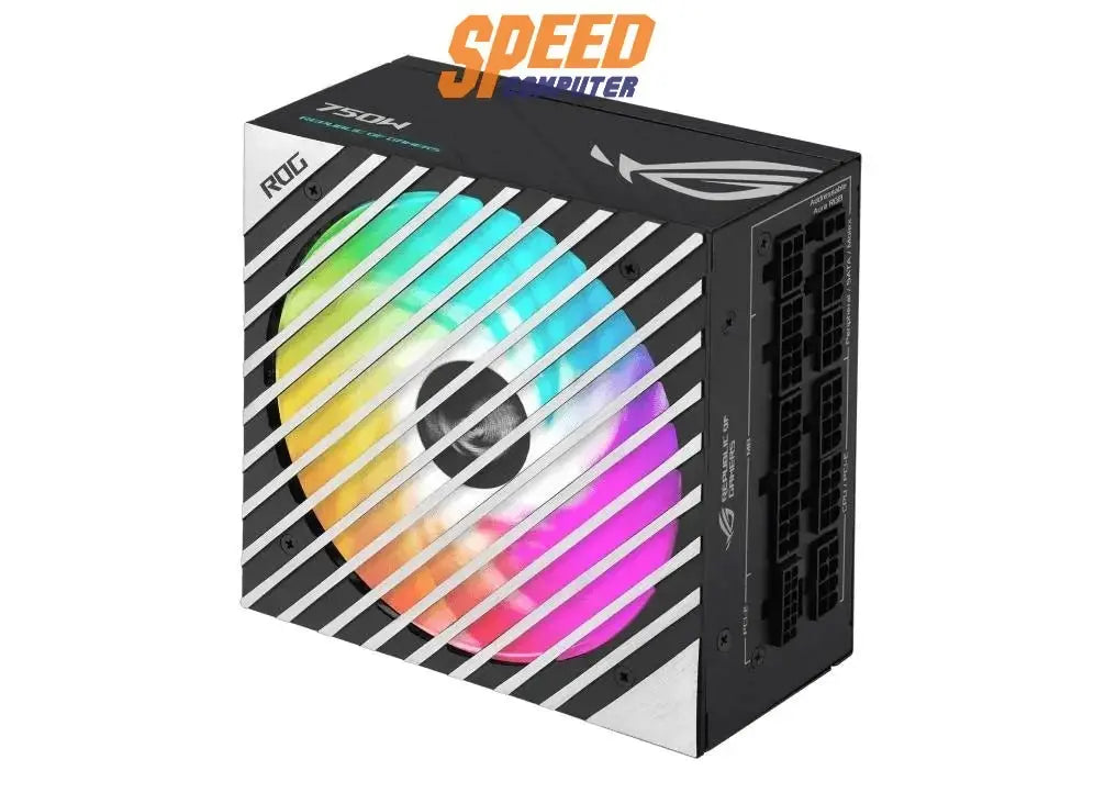 อุปกรณ์จ่ายไฟ Asus ROG LOKI 750P 750W 80 PLUS PLATINUM SFX - L GAMING ARGB ASUS - ROG - LOKI - 750P สีดำ - SpeedCom