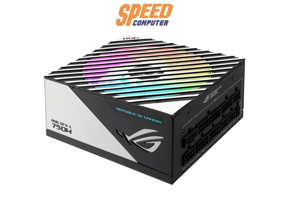 อุปกรณ์จ่ายไฟ Asus ROG LOKI 750P 750W 80 PLUS PLATINUM SFX - L GAMING ARGB ASUS - ROG - LOKI - 750P สีดำ - SpeedCom