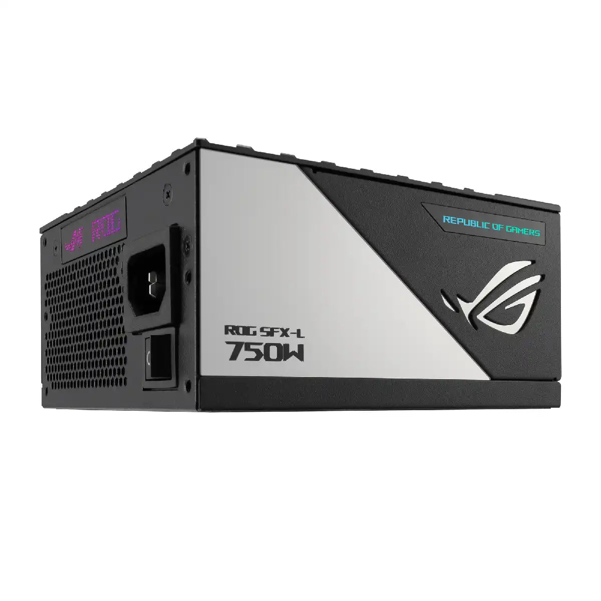 อุปกรณ์จ่ายไฟ Asus ROG LOKI 750P 750W 80 PLUS PLATINUM SFX-L GAMING ARGB ASUS-ROG-LOKI-750P สีดำSpeedCom