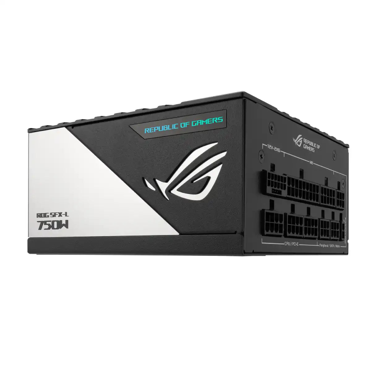 อุปกรณ์จ่ายไฟ Asus ROG LOKI 750P 750W 80 PLUS PLATINUM SFX-L GAMING ARGB ASUS-ROG-LOKI-750P สีดำSpeedCom
