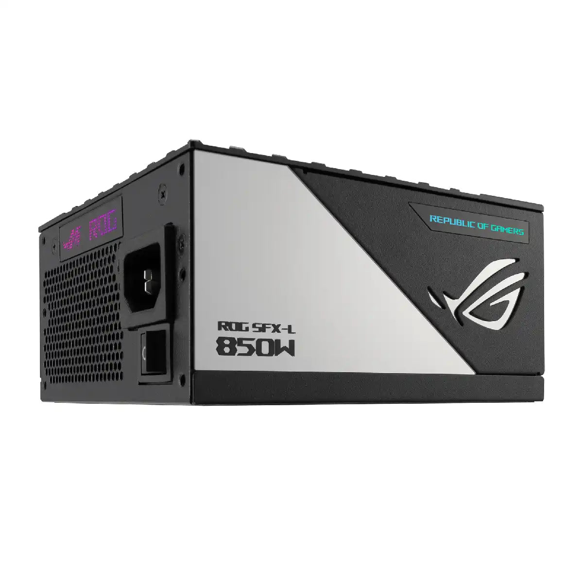 อุปกรณ์จ่ายไฟ Asus ROG LOKI 850P 850W 80 PLUS PLATINUM SFX-L GAMING ARGB ASUS-ROG-LOKI-850P สีดำSpeedCom