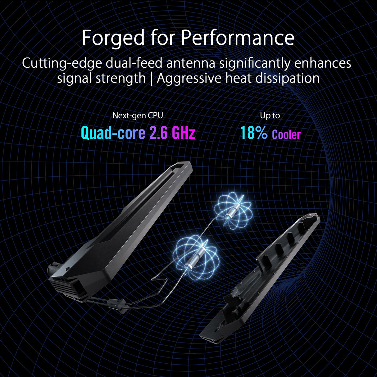 เราเตอร์ Asus ROG RAPTURE GT-BE98SpeedCom
