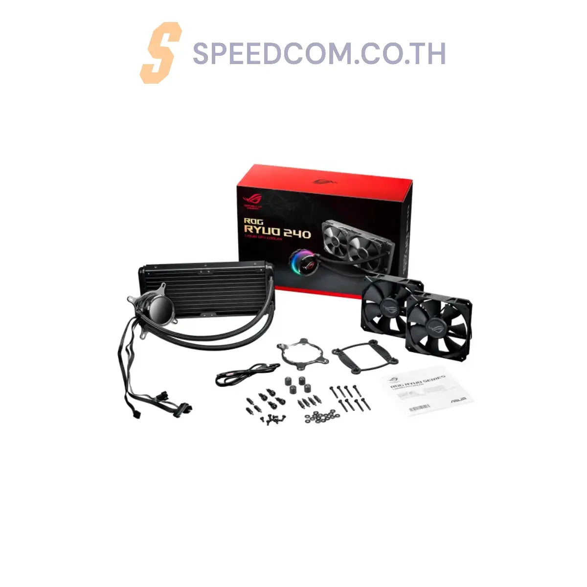 ชุดระบายความร้อน Asus ROG RYUO 240 สีดำ - SpeedCom