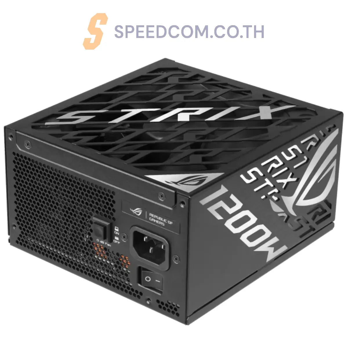 อุปกรณ์จ่ายไฟ Asus ROG STRIX 1200W Platinum 80Plus Platinum - SpeedCom