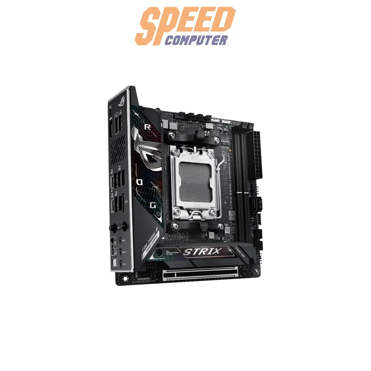 เมนบอร์ด Asus ROG STRIX B850-I GAMING WIFI AM5 - SpeedCom