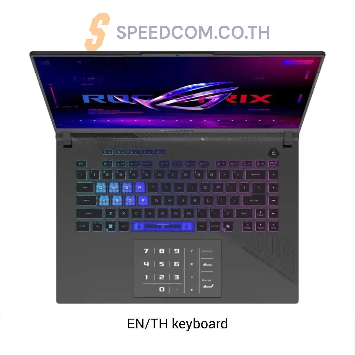 โน๊ตบุ๊ค Asus ROG Strix G16 614PP-RV077W Ryzen 9 สีเทา (Eclipse Gray) - SpeedCom
