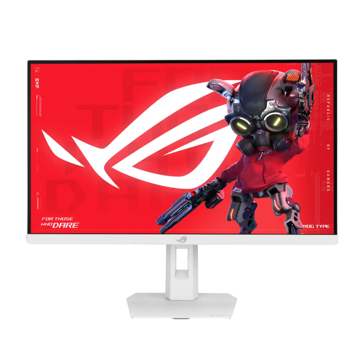 จอมอนิเตอร์ Asus ROG Strix XG27ACMES-W 27.0" Fast IPS 2K 255Hz สีขาวSpeedCom