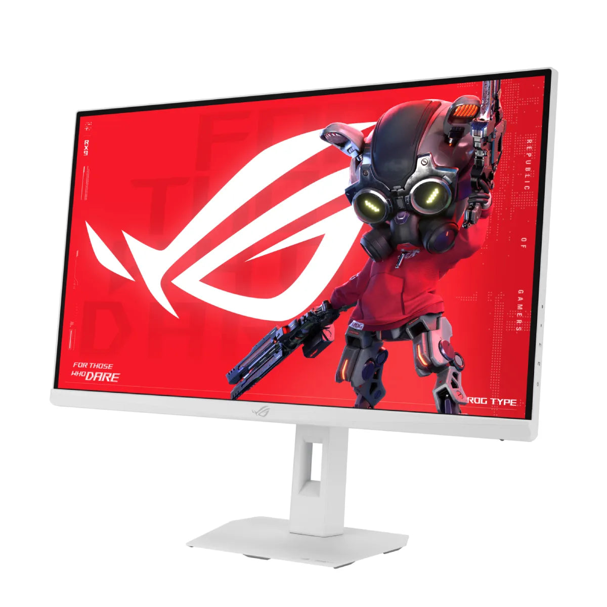 จอมอนิเตอร์ Asus ROG Strix XG27ACMES-W 27.0" Fast IPS 2K 255Hz สีขาวSpeedCom