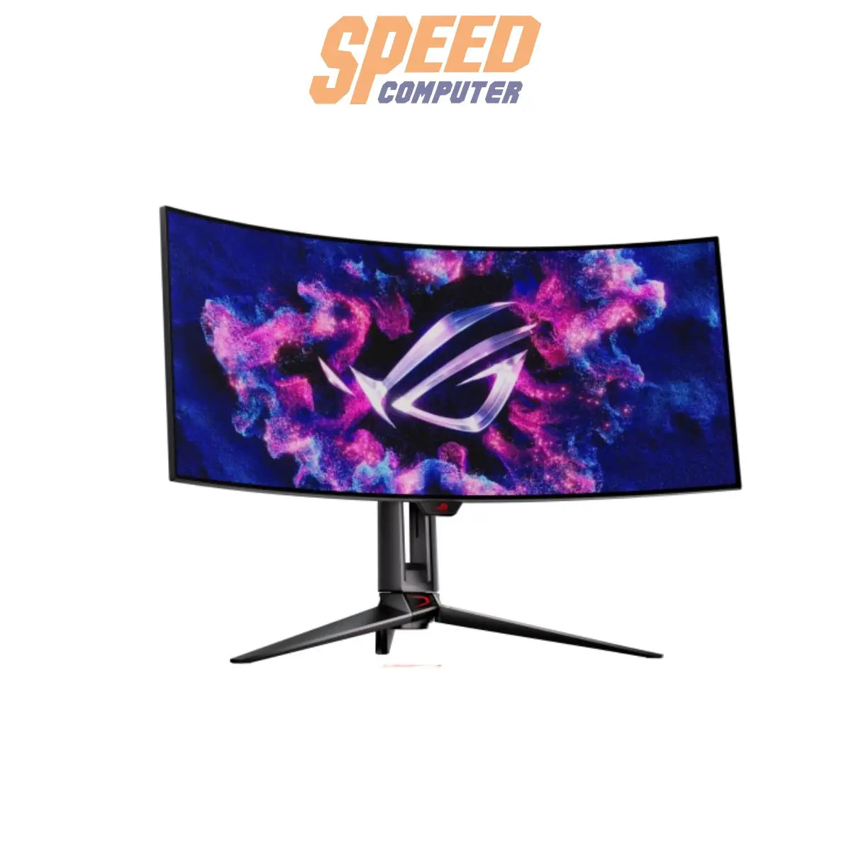 จอเกมมิ่ง Asus ROG Swift OLED PG34WCDM ขนาด 33.94 นิ้ว พาเนล OLED รีเฟรชเรต 240Hz สีดำ จอโค้งคุณภาพระดับพรีเมียม