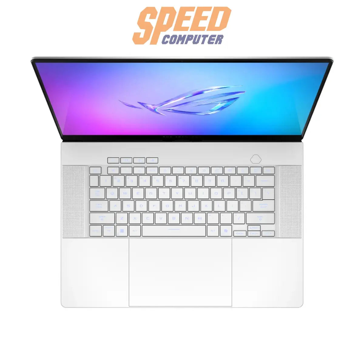 โน๊ตบุ๊ค Asus ROG Zephyrus G16 GU605CR-QR155WA Ultra 9 285H สีขาว (Platinum White)SpeedCom