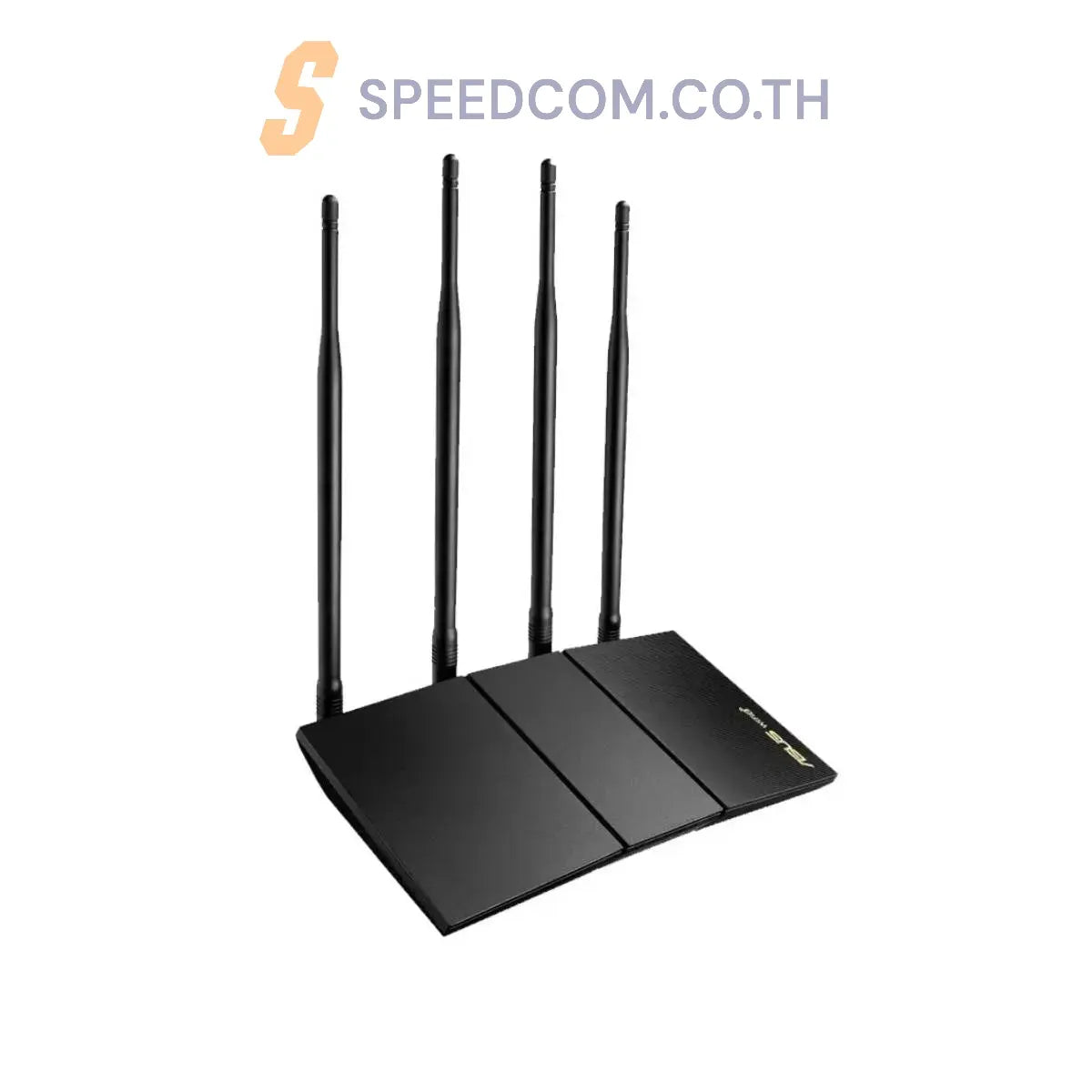 เราเตอร์ Asus RT-AX1800HP V2 สีดำ มาตรฐาน Wi-Fi 6 ความเร็วสูง รองรับการเชื่อมต่อพร้อมกันหลายอุปกรณ์ เหมาะสำหรับใช้งานในบ้านและสำนักงาน