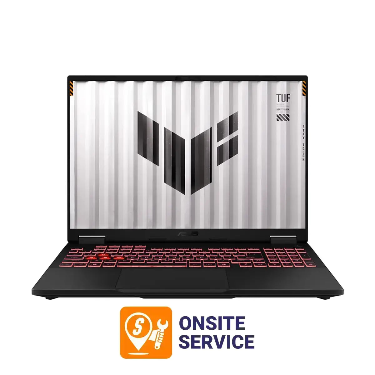 โน๊ตบุ๊ค Asus TUF Gaming A16 FA608UHI-TU124W Ryzen 7 สีเทา (Mecha Gray)