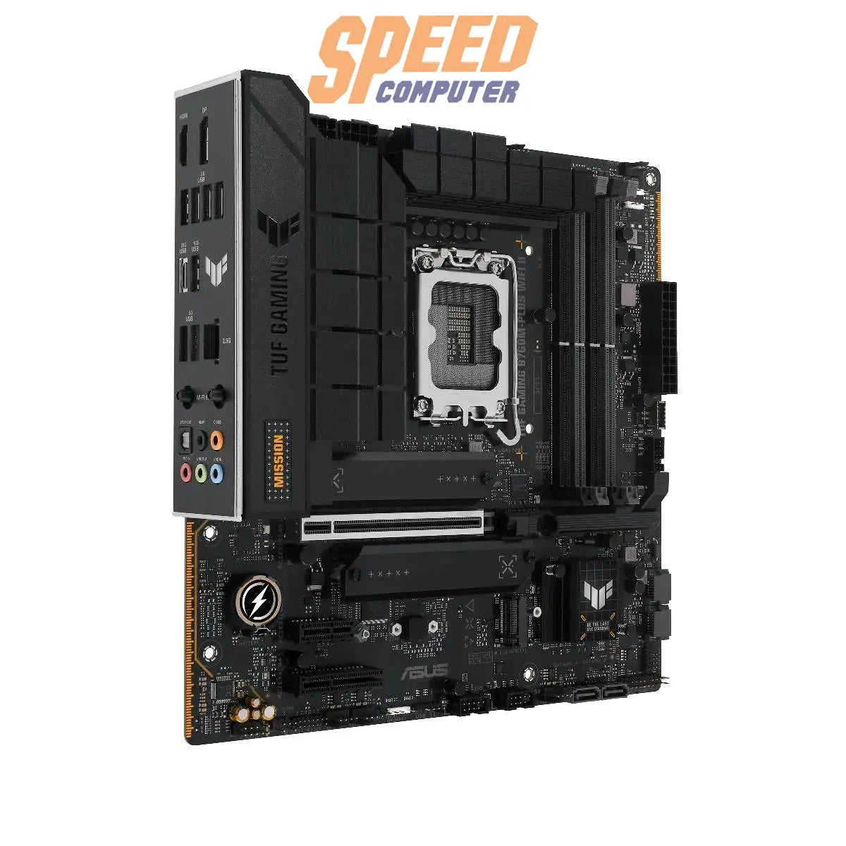 เมนบอร์ด Asus TUF Gaming B760M Plus WIFI II D5 สีดำ - SpeedCom