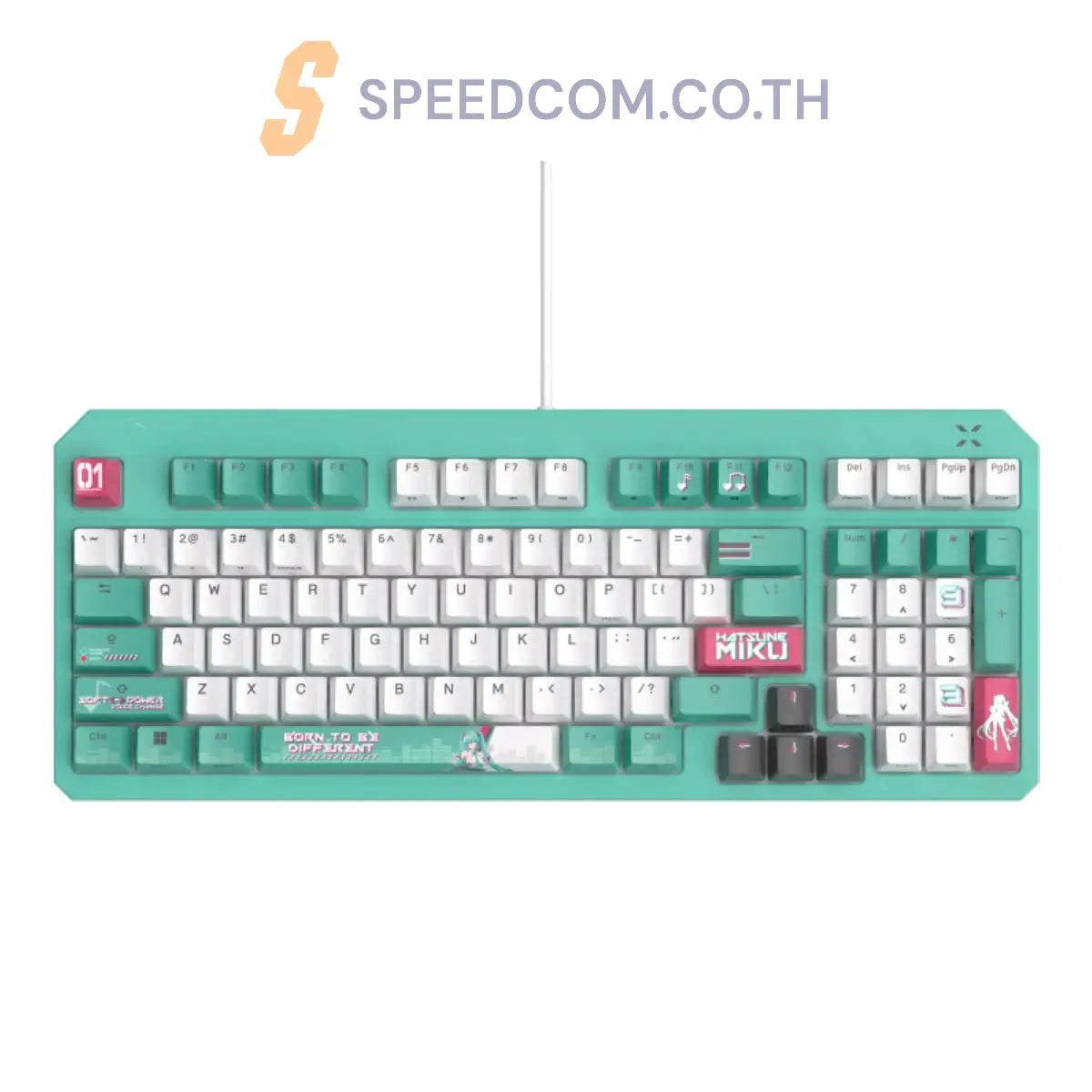 คีย์บอร์ด Asus TUF Gaming K3 Gen II Hatsune Miku Edition - SpeedCom