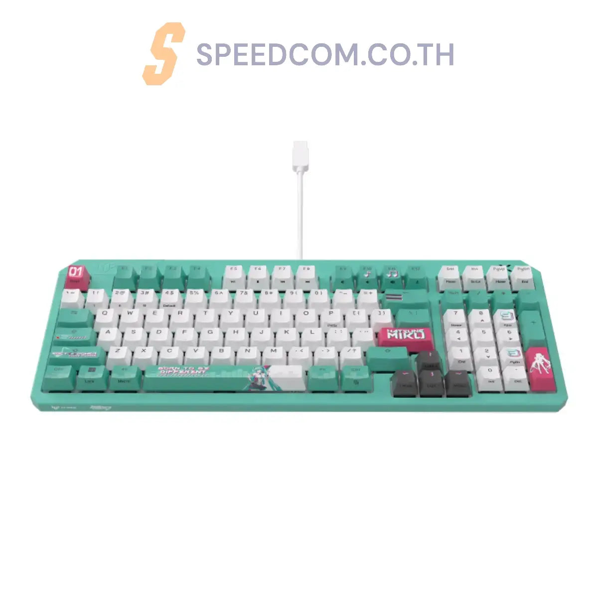 คีย์บอร์ด Asus TUF Gaming K3 Gen II Hatsune Miku Edition - SpeedCom