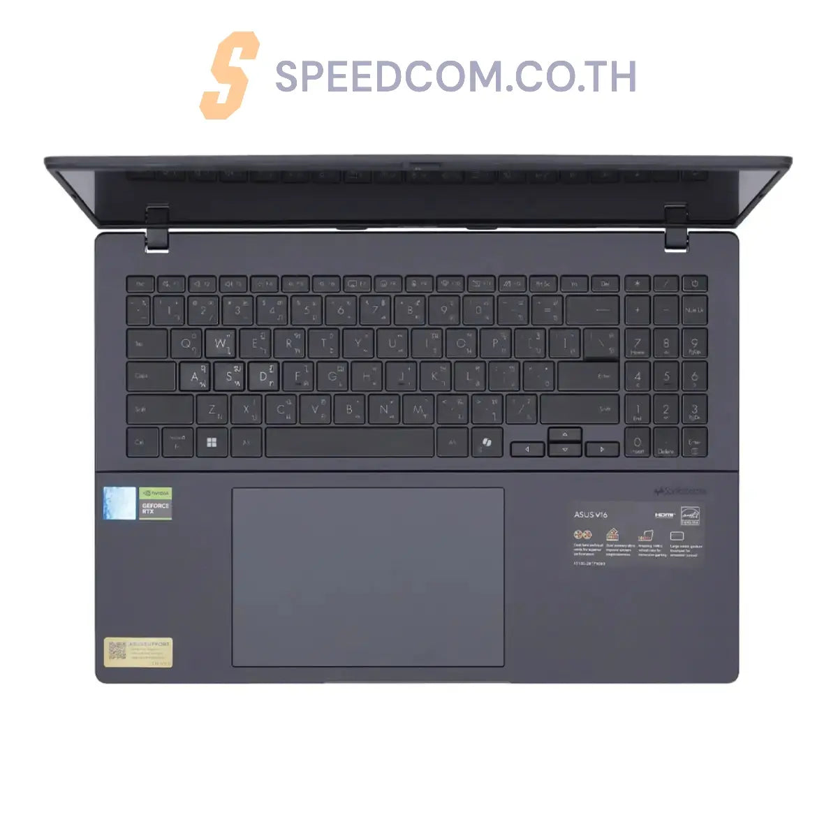 โน๊ตบุ๊ค Asus V16 V3607VM-RP524W Core 5 210H สีดำ (Matte Black) - SpeedCom