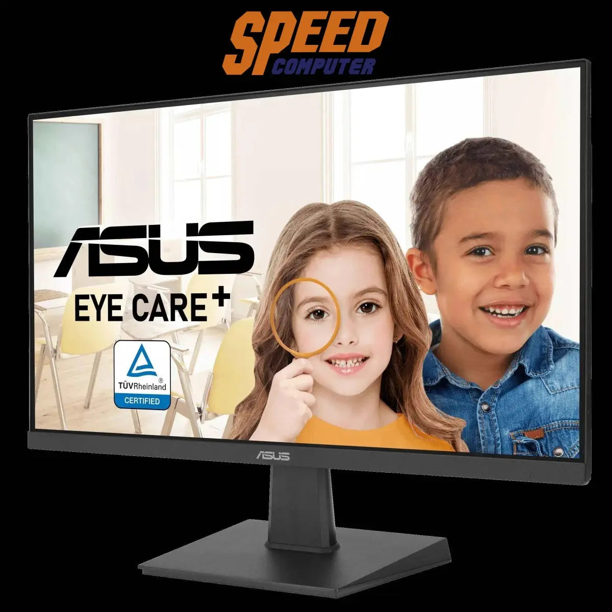 จอมอนิเตอร์ Asus VA27EHF 27.0" IPS 100Hz สีดำ - SpeedCom