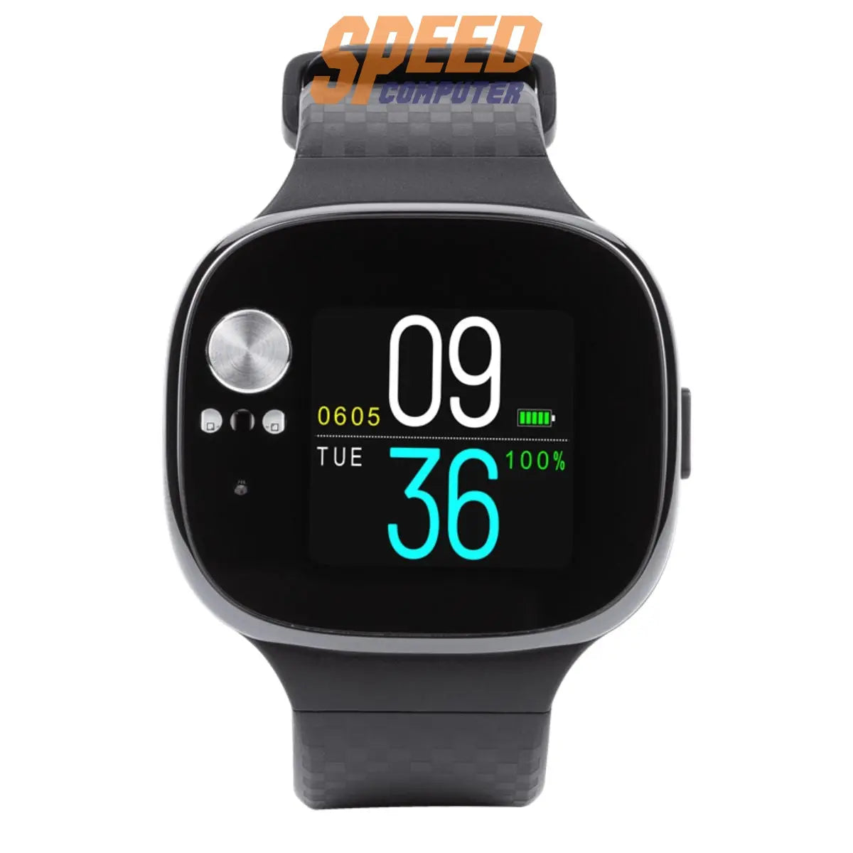 นาฬิกาสมาร์ทวอทช์ Asus VivoWatch BP รุ่น HC-A04A สีดำ พร้อมฟีเจอร์วัดความดันและติดตามสุขภาพ