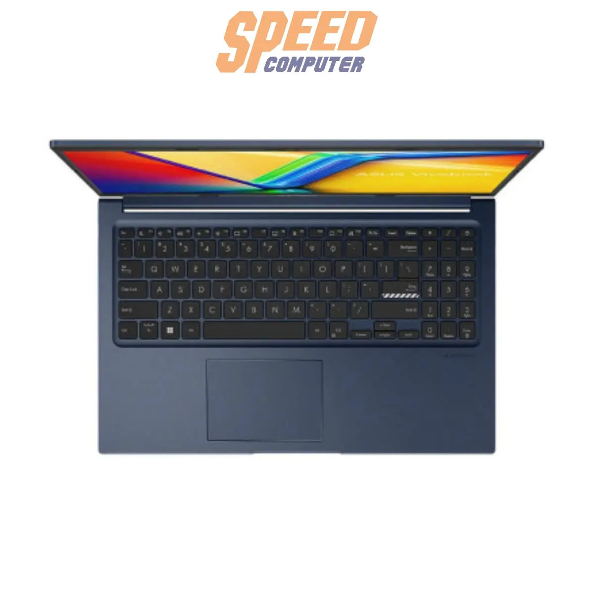 โน๊ตบุ๊ค Asus Vivobook 15 รุ่น X1504VA-NJ348WA ชิป Intel Core i3-1315U สี Quiet Blue ดีไซน์บางเบา เหมาะสำหรับใช้งานทั่วไปและพกพา