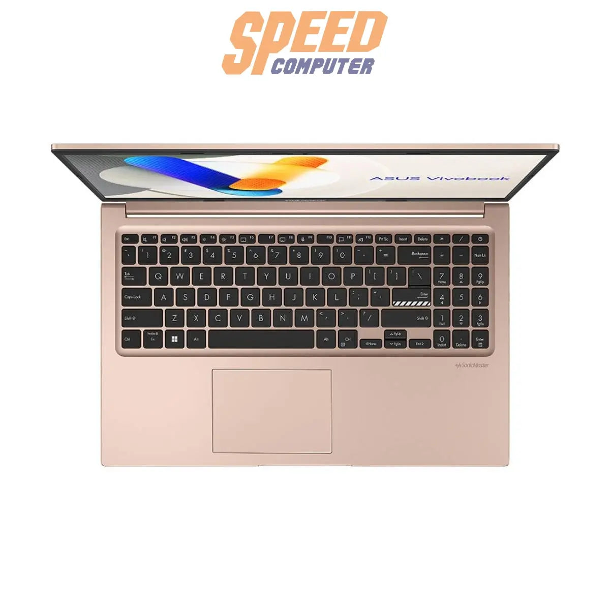 โน๊ตบุ๊ค Asus Vivobook 15 X1504VA - ROSE365WA i3 Gen13 สีส้มอิฐ (Terra Cotta) - SpeedCom