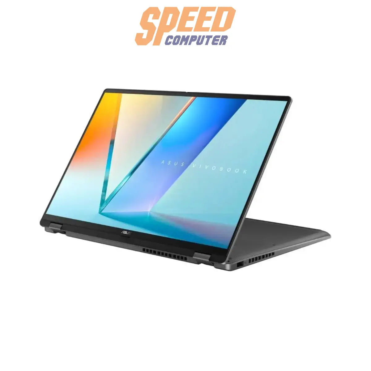 โน๊ตบุ๊ค 2-in-1 Asus Vivobook 16 Flip รุ่น TP3607SA-RJ531WA ชิป Ultra 5 สีเทา Matte Gray