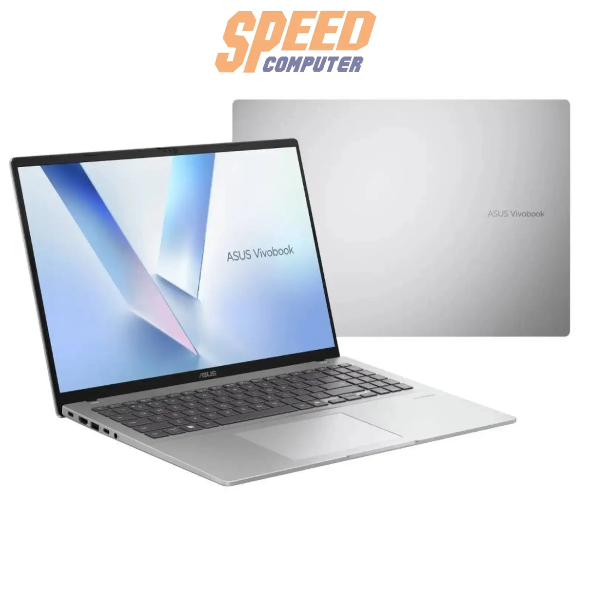 โน๊ตบุ๊ค Asus Vivobook 16 รุ่น M1607KA-MB754WA พร้อมชิป AMD Ryzen AI 7 350 สีเงิน Silver
